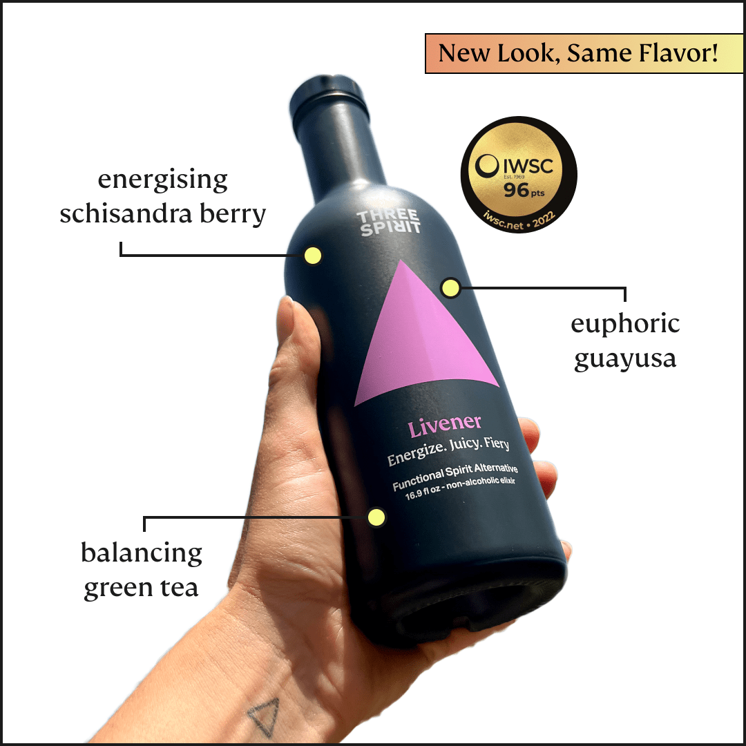 Livener • Non-Alcoholic Botanical Elixir • The Pick-Me-Up