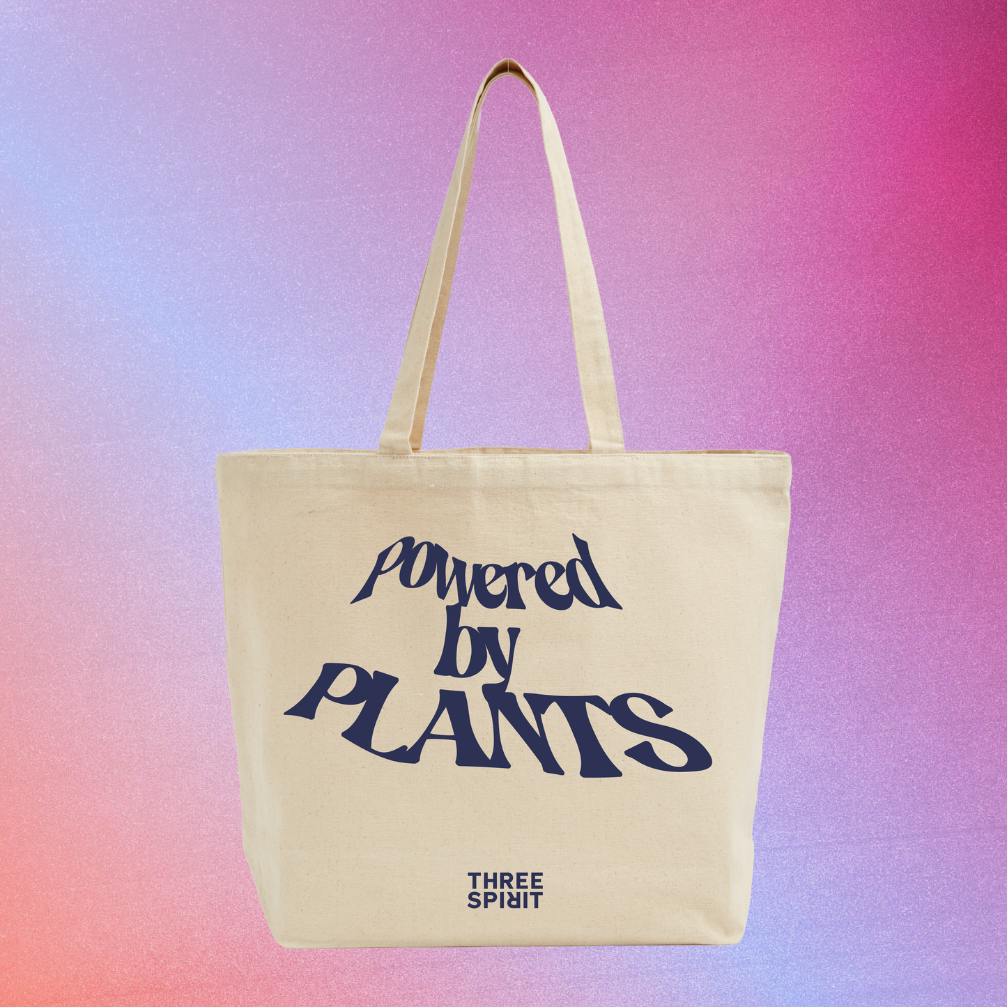 'Powered by Plants' Tote Bag