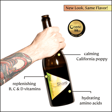 Sharp • Non-Alcoholic White Wine Alternative • Liquid Sunshine