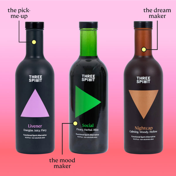 The Welcome Pack | Non-Alcoholic Drinks | Three Spirit Drinks